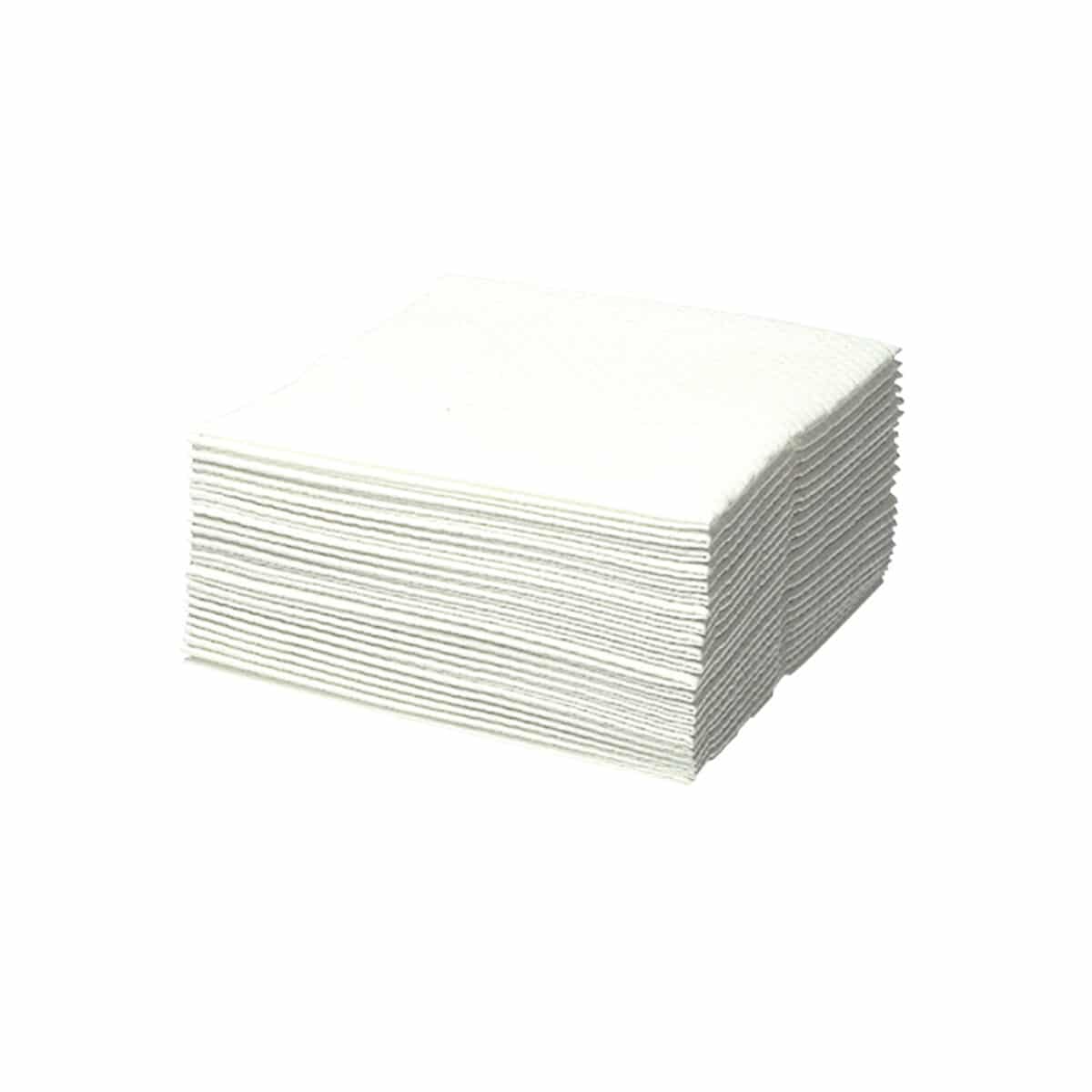 Tücher Multisoft Air+  32x34cm - Weißes Zellvliestuch, geprägt, extraweich, fusselarm