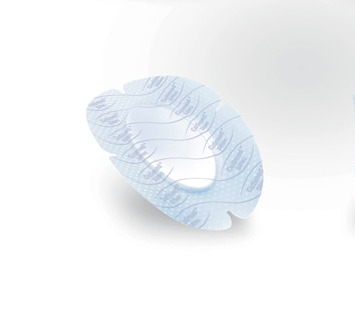 Cutimed Siltec B Oval - Silikonschaumverband mit Haftrand