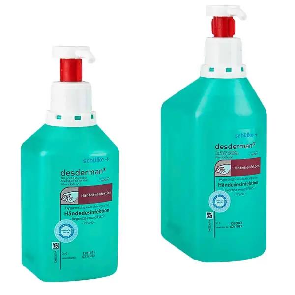 Desderman hyclick - Alkoholisches Händedesinfektionsmittel  in der hyclick-Flasche