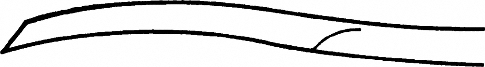 Aesculap MANNERFELT (MODIF.) Raspatorium, 15,5 cm - gebogen, scharf, 2 Maulbreiten