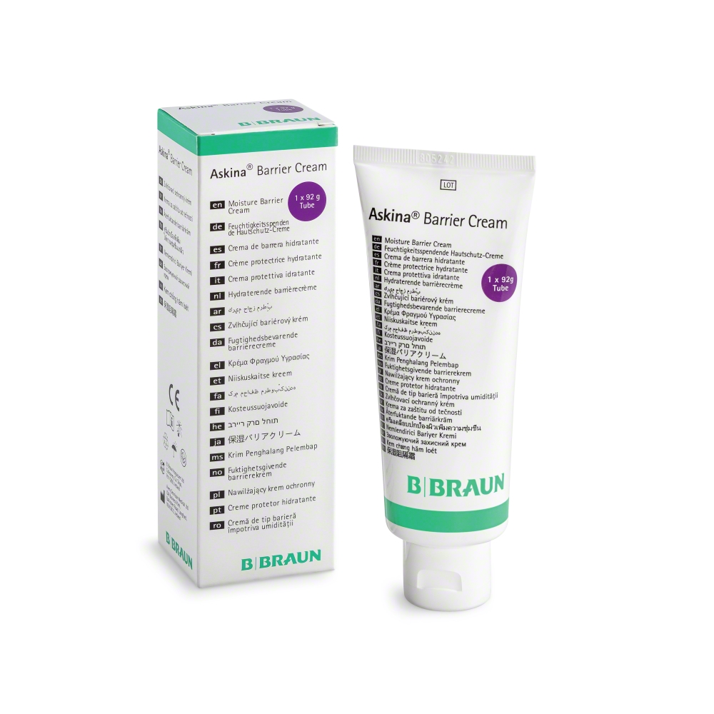 Askina Barrier Cream, 92g - Langzeit-Hautschutz-Creme für sensible und irritierte Haut