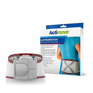 Actimove LumbaMotion Rückenorthese - weiß/rot/grau oder schwarz/anthrazit
