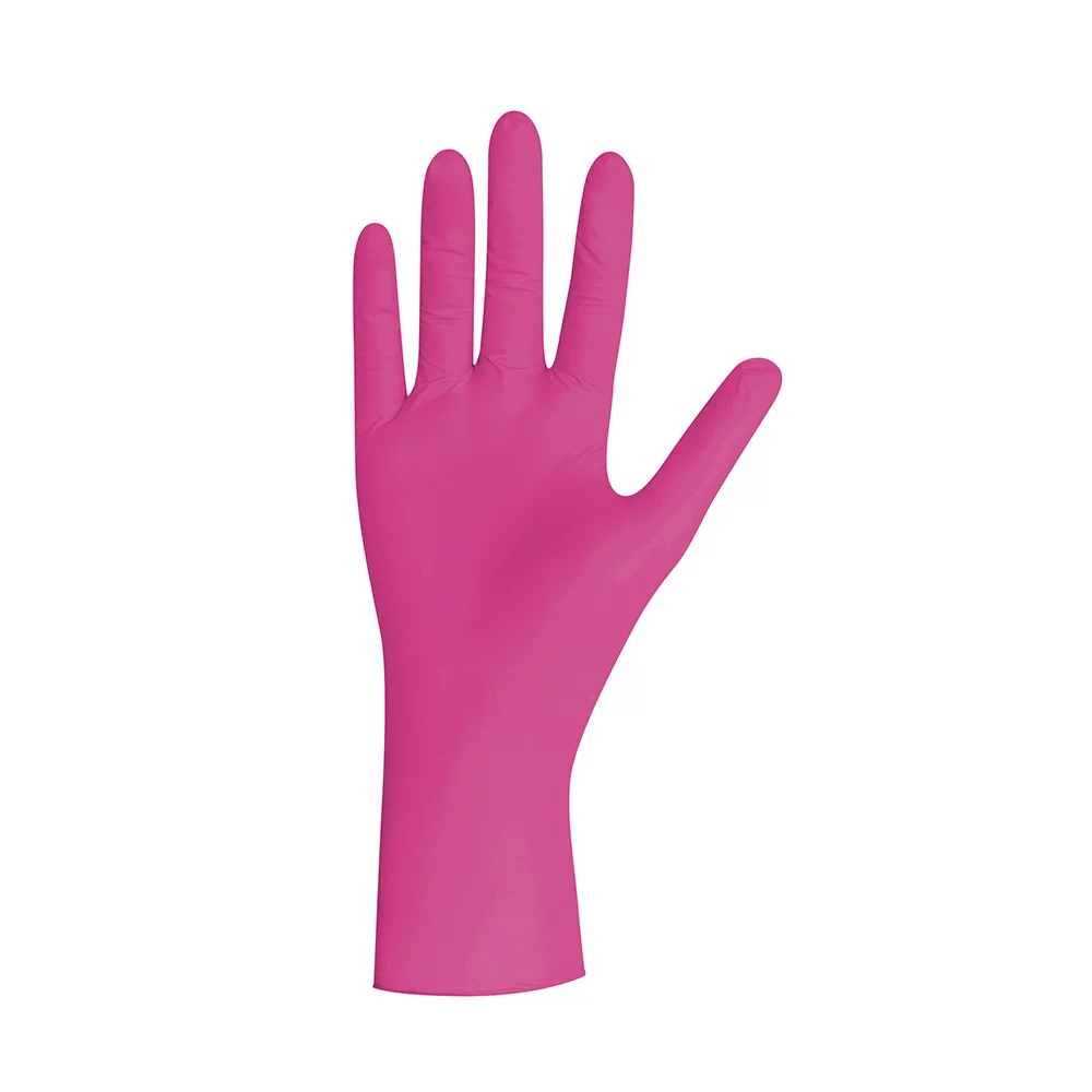 Nitrilhandschuhe MAGENTA PEARL - unsterile, puderfreie Untersuchungshandschuhe