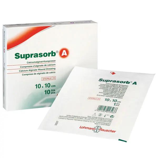 Suprasorb A - Calciumalginat-Kompressen mit starker Saugkraft