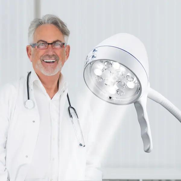 Mobile LED-Untersuchungsleuchte - Berührungslose Gestensteuerung