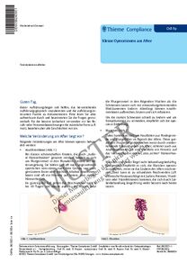 Patientenaufklärungsbögen ChB9p - 50 Bögen für kleine Operationen am After