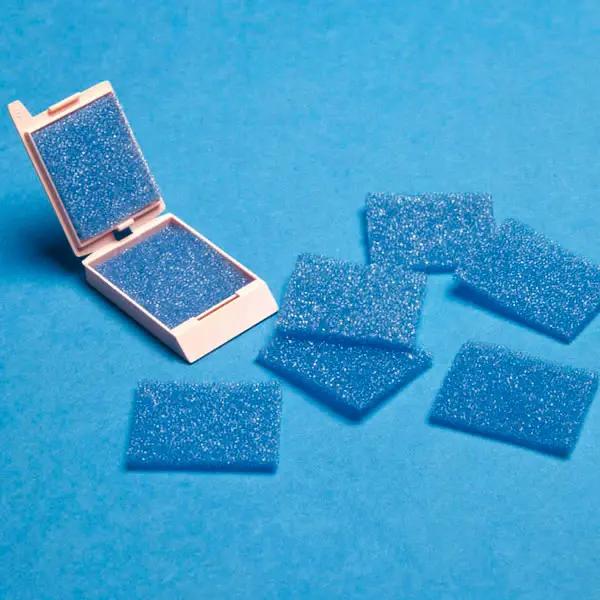 Präparate Schutzpolster - aus synthetischen Schaumgummi