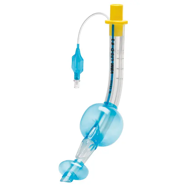 10er Set: Larynx-Tubus LTS-D - Doppellumiger Tubus mit Drainagekanal zum Einmalgebrauch